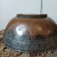 آفتابه لگن مسی تمام قلم قدیمی عتیقه و زیبا|کلکسیون اشیاء عتیقه|تهران, جردن|دیوار