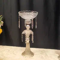 وسایل بلور شمعدان لاله