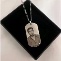 گردنبند و دستبند حکاکی چهره متن