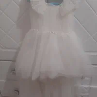 لباس عروس بچگانه با کفش ست