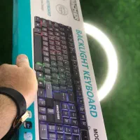 کیبورد چراغ دار RGB مچر بک لایت