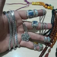 انگشتر شجر و بچگانه .زنجیر.حلقه تسبیح و..