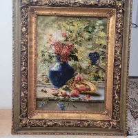 تابلو فرش دستبافت چله ابریشم