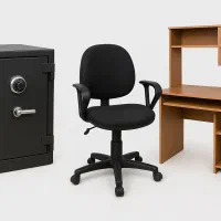 فروش ویژه گاوصندوق و لوازم اداری و خانگی