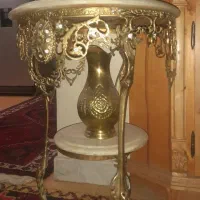 میز برنز بزرگ سنگین