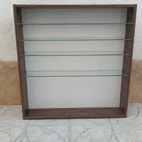 شلف دیواری آرایشگاه ناخن کاری مخصوص جا لاکی