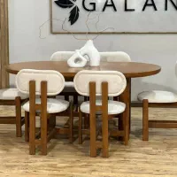 میز غذا خوری در فروشگاه انصاری با بهترین چوب