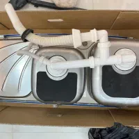 فروش سینک ظرفشویی لگن چپ|مصالح و تجهیزات ساختمان|اهرم, |دیوار