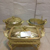 سوفله خوری پیوتر مرغ. سوپ. سالاد