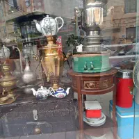 مشربه مسی جوله رشتی قدیمی