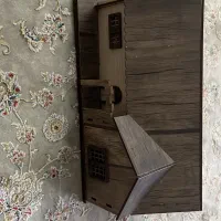 جا دستمال  کاغذی چوبی طرح خانه