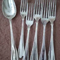 قاشق وچنگال دوره قاجار|کلکسیون اشیاء عتیقه|اسلامشهر, شهرک واوان|دیوار