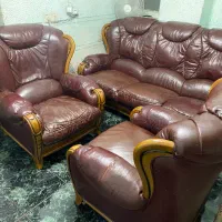 مبل چرم واقعا طبیعی (ایتالیایی)