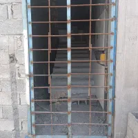درب کارگاهای محکم با نبشی ومیلگرد