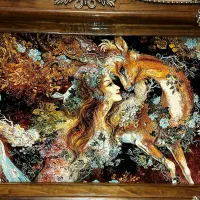 تابلو فرش ماشینی نو