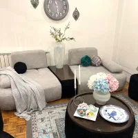 مبلمان راحتی مکانیزم در حد نو جهیزیه
