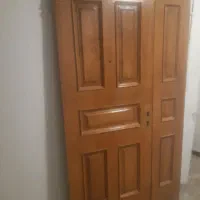 درب ورودی آپارتمان تمام چوب درحد