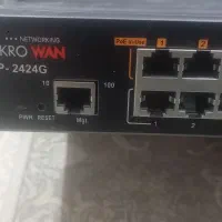 poe switch microvan 2424p|مودم و تجهیزات شبکه|تهران, فدک|دیوار