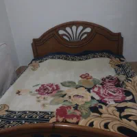 سرویس خواب دونفره با میز توالت ومیز پاتختی چوب راش