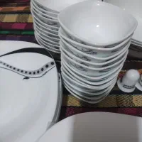 سرویس ۹۲پارچه آرکوپال و تعدادی لوازم آشپزخانه