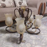 لوستر پنچ شعله و سه شعله