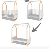 سرویس خواب نوزاد نوجوان برند بی بی لونا|تخت و سرویس خواب|تهران, مطهری|دیوار