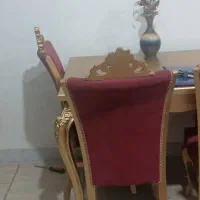 میز غذا خوری ۴نفره|میز و صندلی غذاخوری|اقبالیه, |دیوار