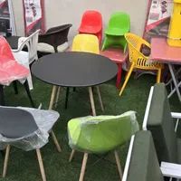 صندلی پلاستیکی همه کاره تاشو ثابت کافه ها رستورانی|میز و صندلی غذاخوری|مشهد, عبادی|دیوار