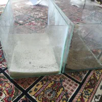 دو عدد آکواریوم  17 لیتری سالم