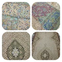 گلیم فرش کناره۴/۵متری۲/۶۰×۱/۴۰روفرشی۱۲متری دورو