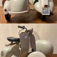 6عدد ماکت ماشین برند و ۱عدد وسپا بایک