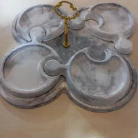 ظروف پذیرایی سنگ مصنوعی|ظروف سرو و پذیرایی|آباده, |دیوار