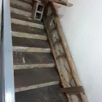 تخته چوب و نردبان چوب جنس خوب