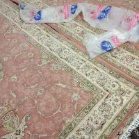 دو عدد فرش 9متری سالم مو تمیز تمام نخ