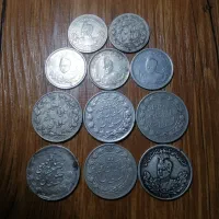 سکه های نقره به قیمت وزنش