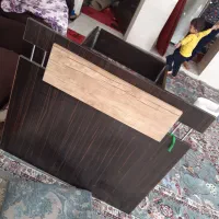 تخت یک نفره با کفی شش پایه در حد نو