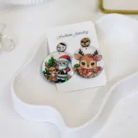 گوشواره های دستساز رزینی|بدلیجات|کرج, گوهردشت|دیوار