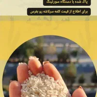 برنج سر لاشه معطر درجه یک نیم دانه عنبر بو|خوردنی و آشامیدنی|قم, پردیسان|دیوار