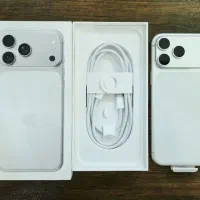 iphone 17 promax  Za 256G 100% سایکل ۲۳ سفید