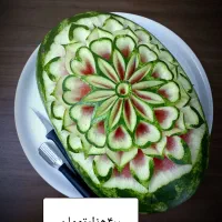 حکاکی هندوانه و کدوی یلدا|خدمات پذیرایی، مراسم|تهران, حافظیه|دیوار