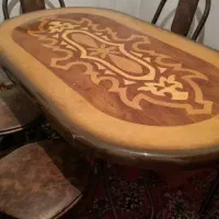 میز و۶صندلی