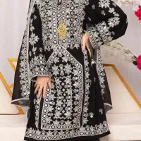 لباس بلوچی اینه کاری شده