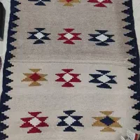 گلیم دست باف قدیمی سالم