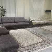 فروش دو دست مبل ۱۰ نفره و ۸ نفره|مبلمان خانگی و میز عسلی|قائمشهر, |دیوار