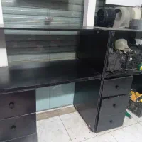 میز کابینت پیشخوان ام دی اف کارگاهی  کامپیوتر|میز تحریر و کامپیوتر|اندیشه, اندیشه فاز ۱|دیوار