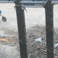پنجره المینیوم دوجه داره نو