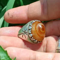 انگشتر سلیمانی تک خال کهنه