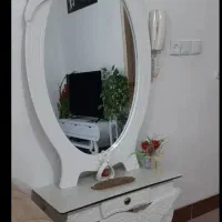 آینه و کنسول چوبی
