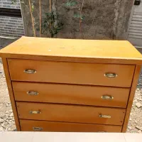 کمد چوبی با ام دی اف ۵ کشو