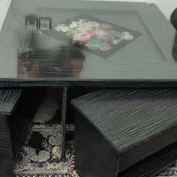 گل میز سالم و تمیز همراه ۴میز کوچک